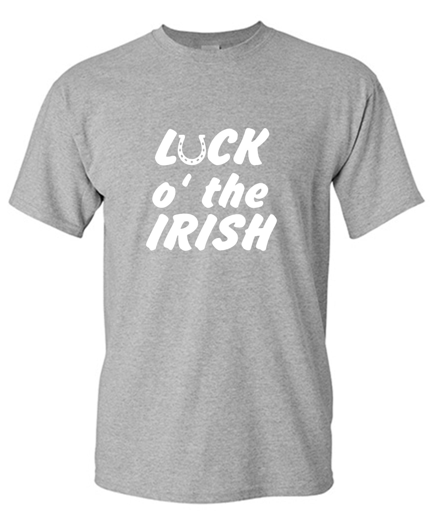 Funny T-Shirts design "LUCK IRISH - Youth"