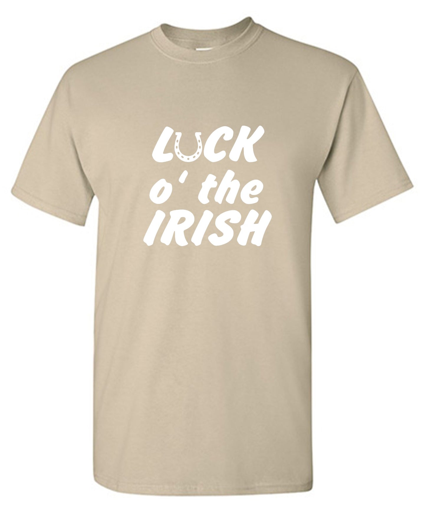 Funny T-Shirts design "LUCK IRISH - Youth"