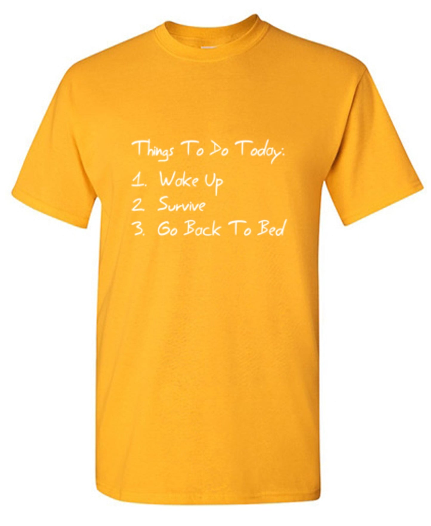 Funny T-Shirts design "Things to Do Today - Youth"