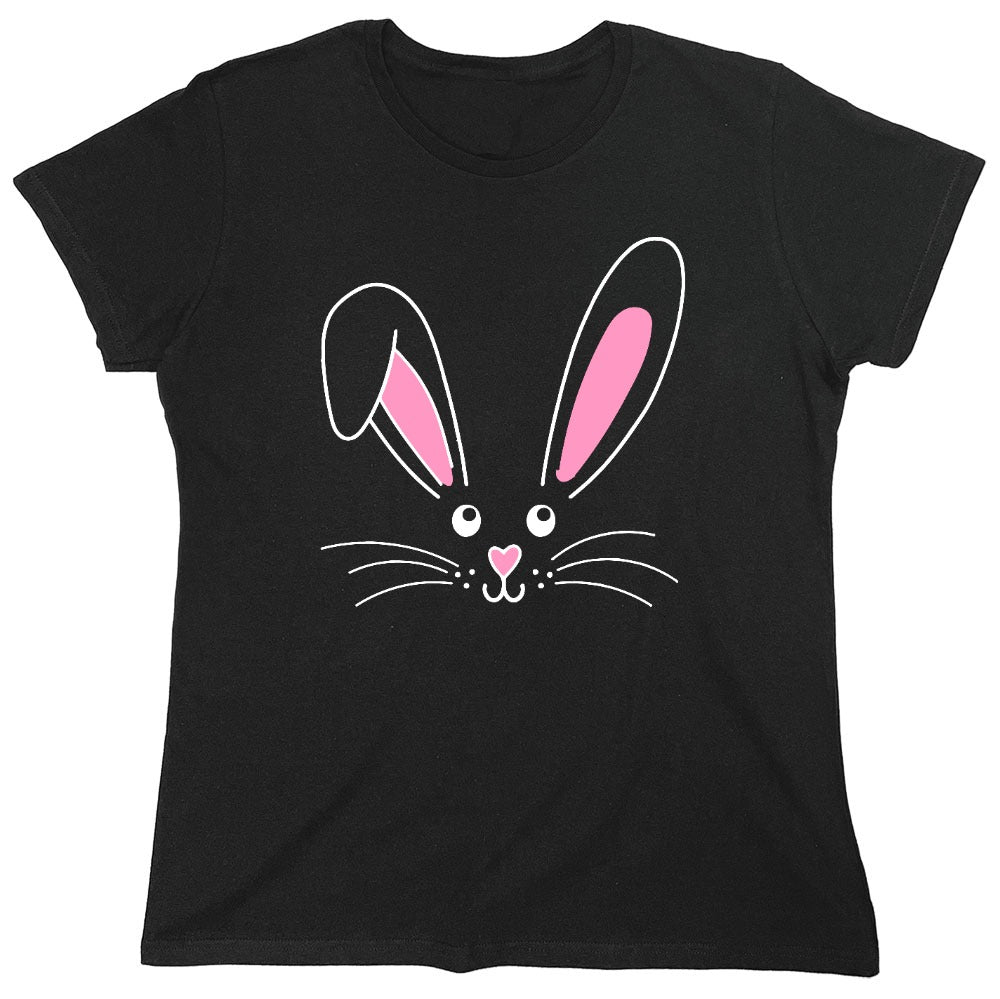 Funny T-Shirts design "Cute Bunny Shirt - Womens"