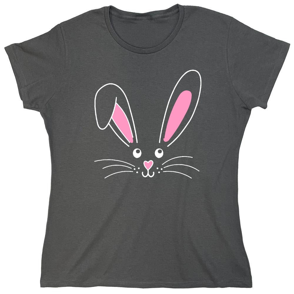 Funny T-Shirts design "Cute Bunny Shirt - Womens"