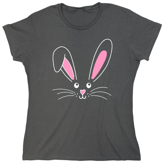 Funny T-Shirts design "Cute Bunny Shirt - Womens"