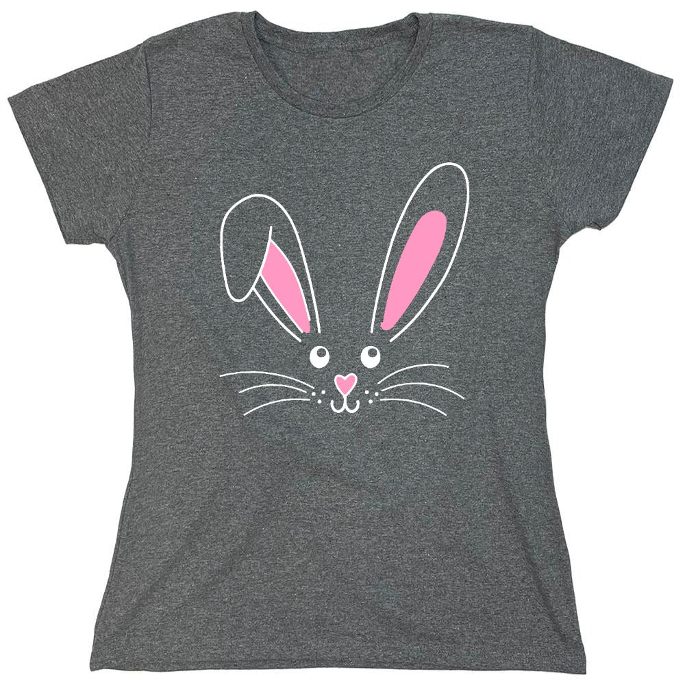 Funny T-Shirts design "Cute Bunny Shirt - Womens"