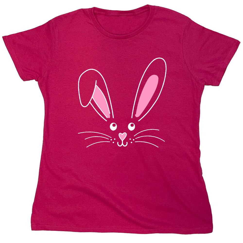 Funny T-Shirts design "Cute Bunny Shirt - Womens"