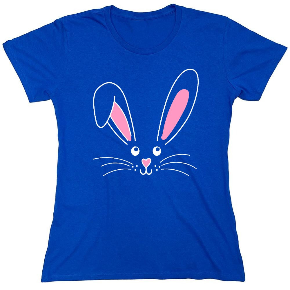 Funny T-Shirts design "Cute Bunny Shirt - Womens"