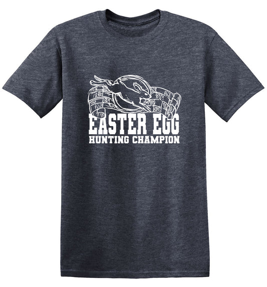 Funny T-Shirts design "Easter Egg Hunting Champion"