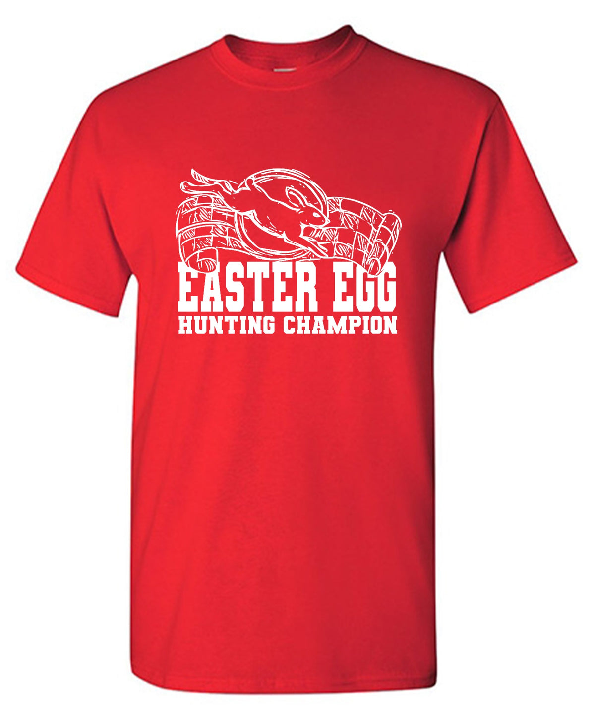 Funny T-Shirts design "Easter Egg Hunting Champion"