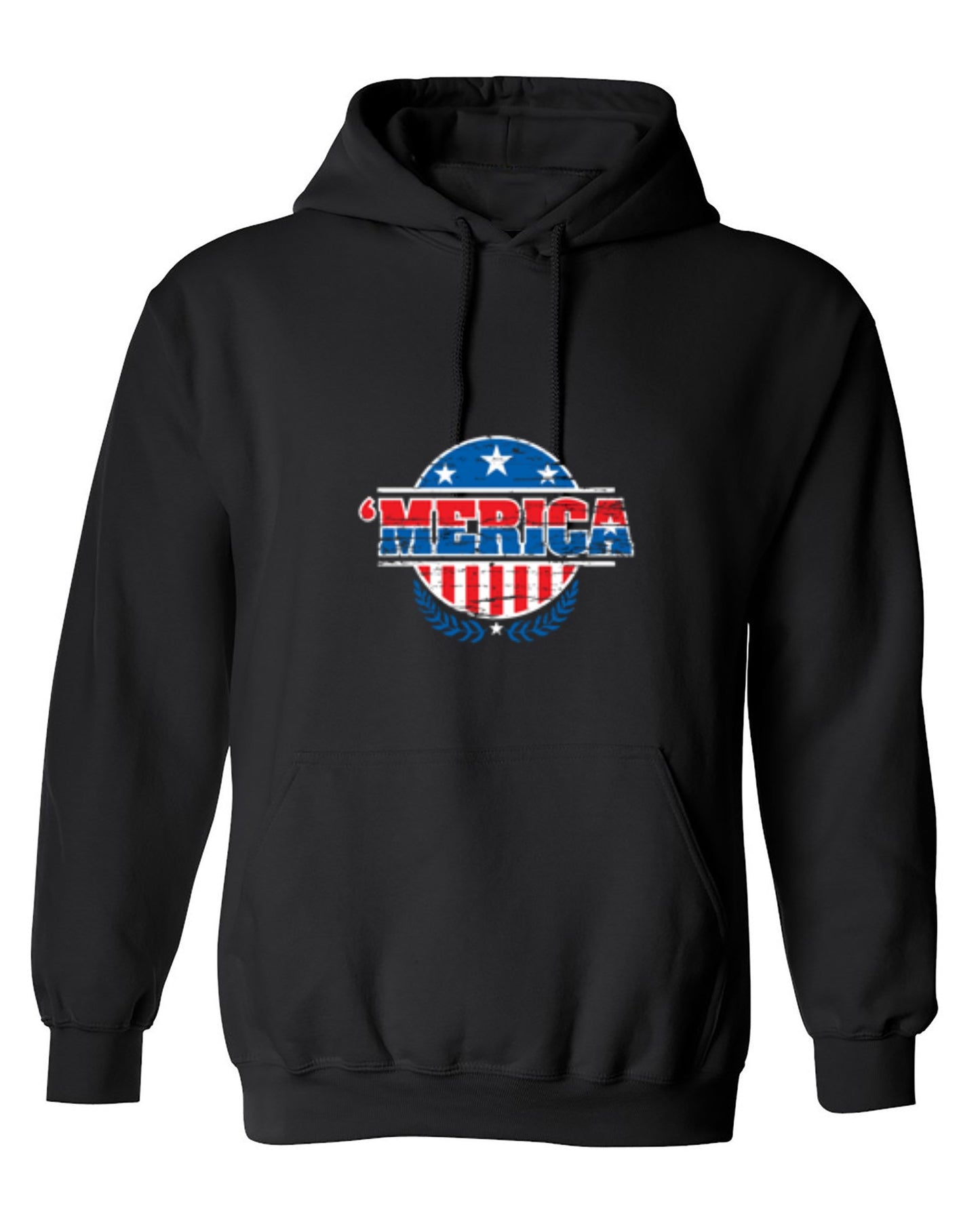 Funny T-Shirts design "MERICA! Patriotic T-Shirt! - Hoodie"
