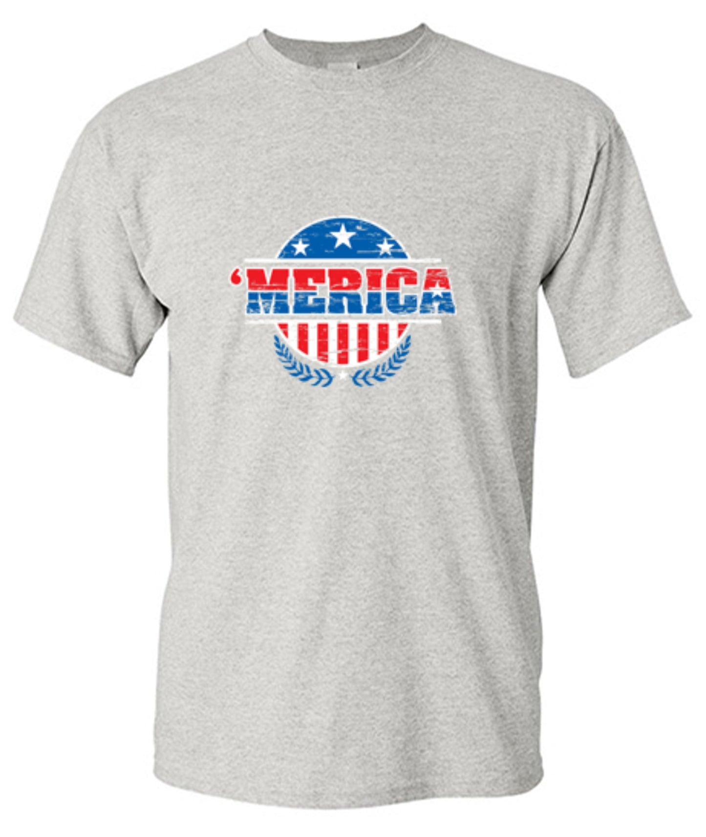 Funny T-Shirts design "MERICA! Patriotic T-Shirt!"