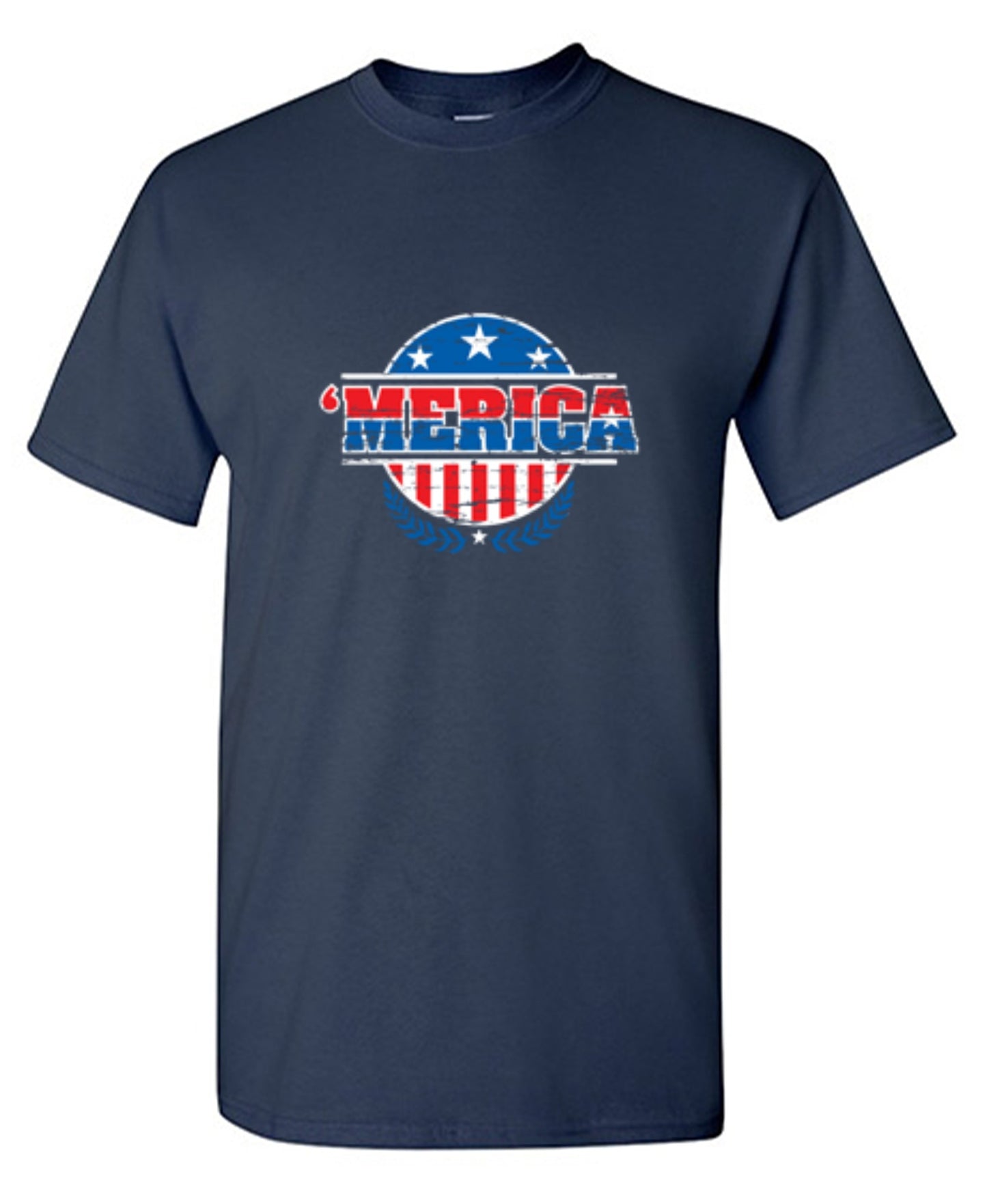 Funny T-Shirts design "MERICA! Patriotic T-Shirt!"