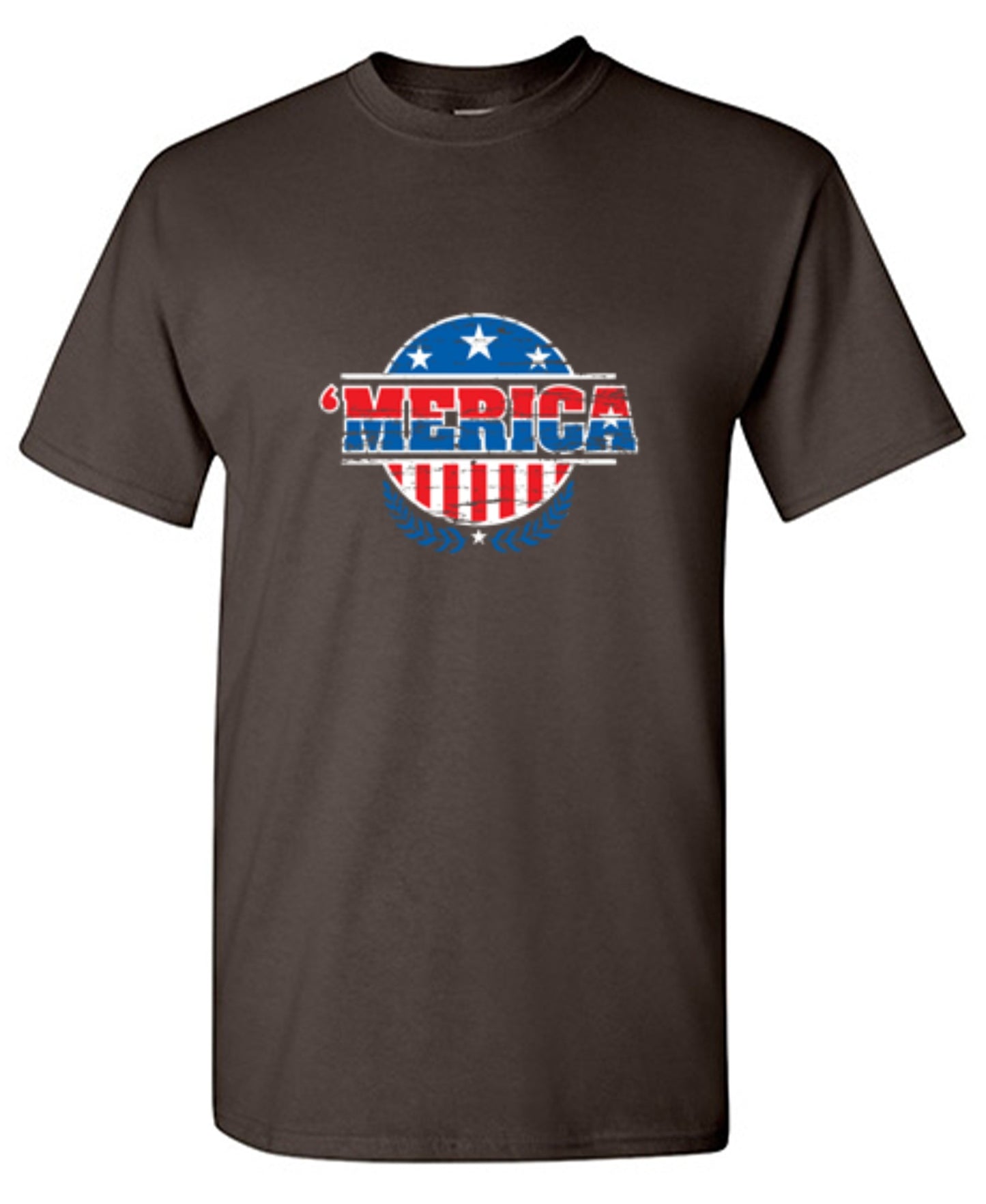 Funny T-Shirts design "MERICA! Patriotic T-Shirt!"