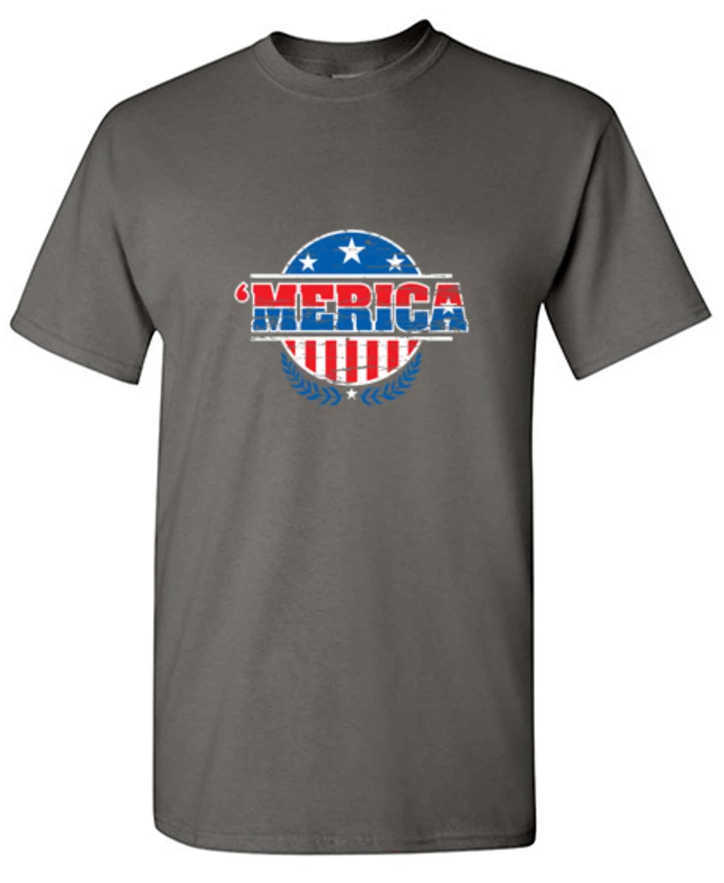 Funny T-Shirts design "MERICA! Patriotic T-Shirt!"