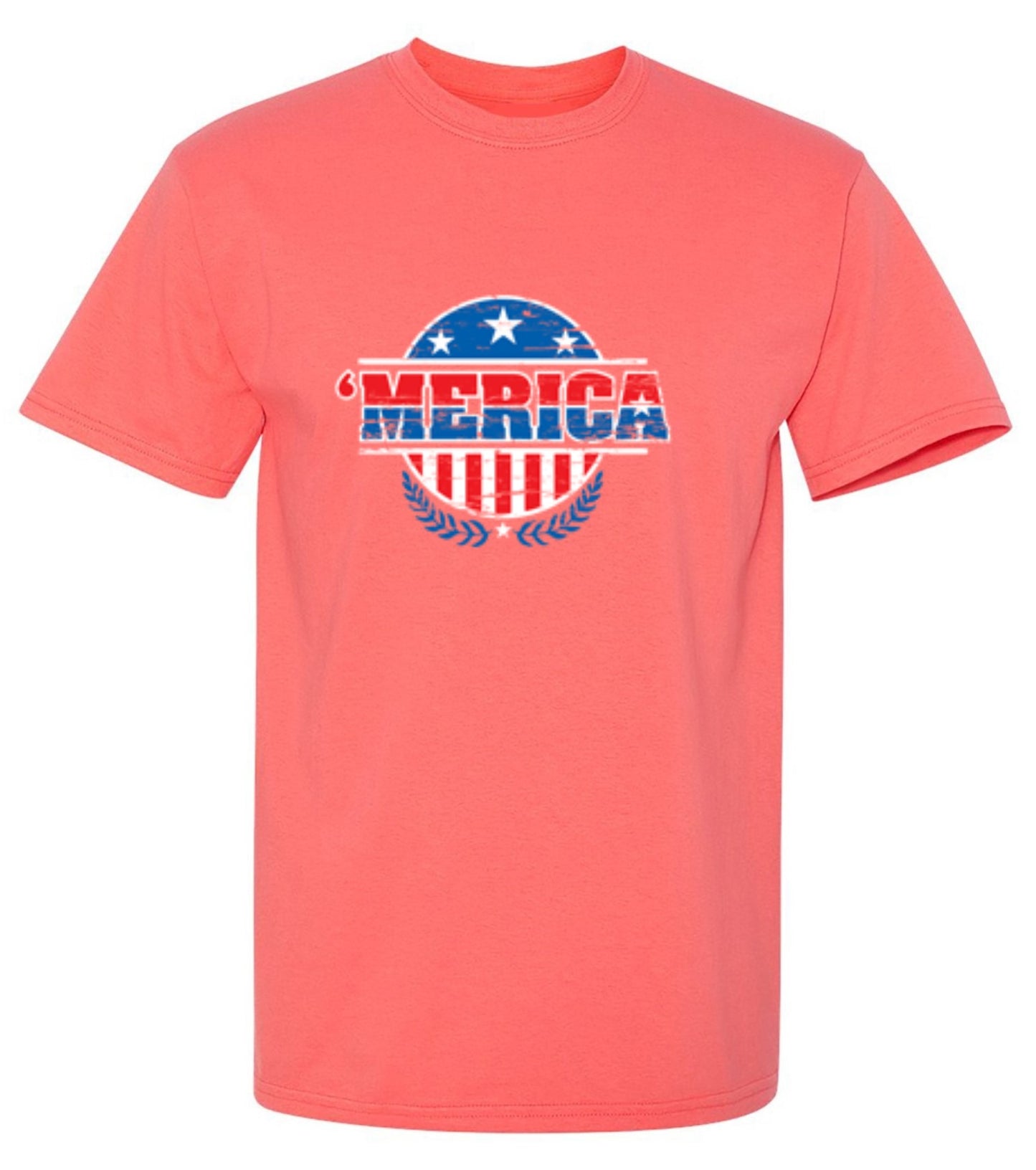 Funny T-Shirts design "MERICA! Patriotic T-Shirt!"