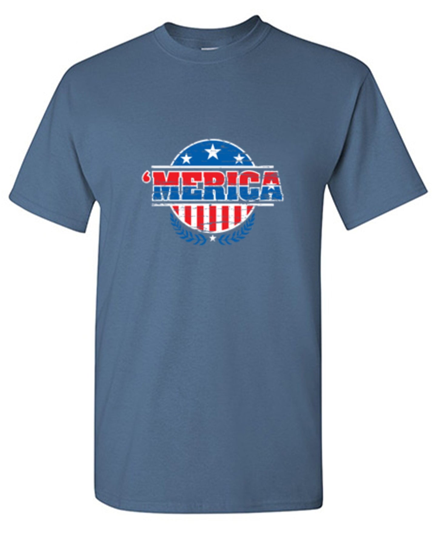 Funny T-Shirts design "MERICA! Patriotic T-Shirt!"