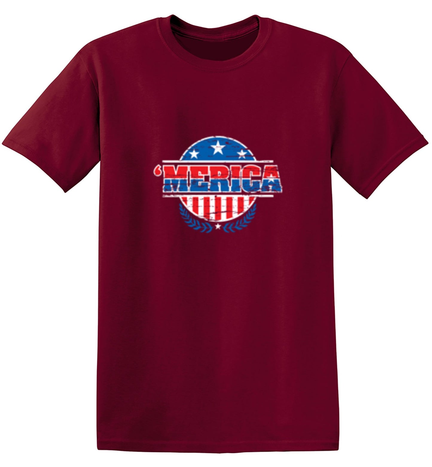 Funny T-Shirts design "MERICA! Patriotic T-Shirt!"