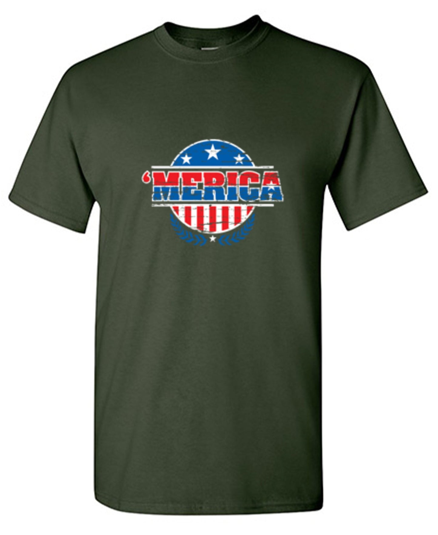 Funny T-Shirts design "MERICA! Patriotic T-Shirt!"