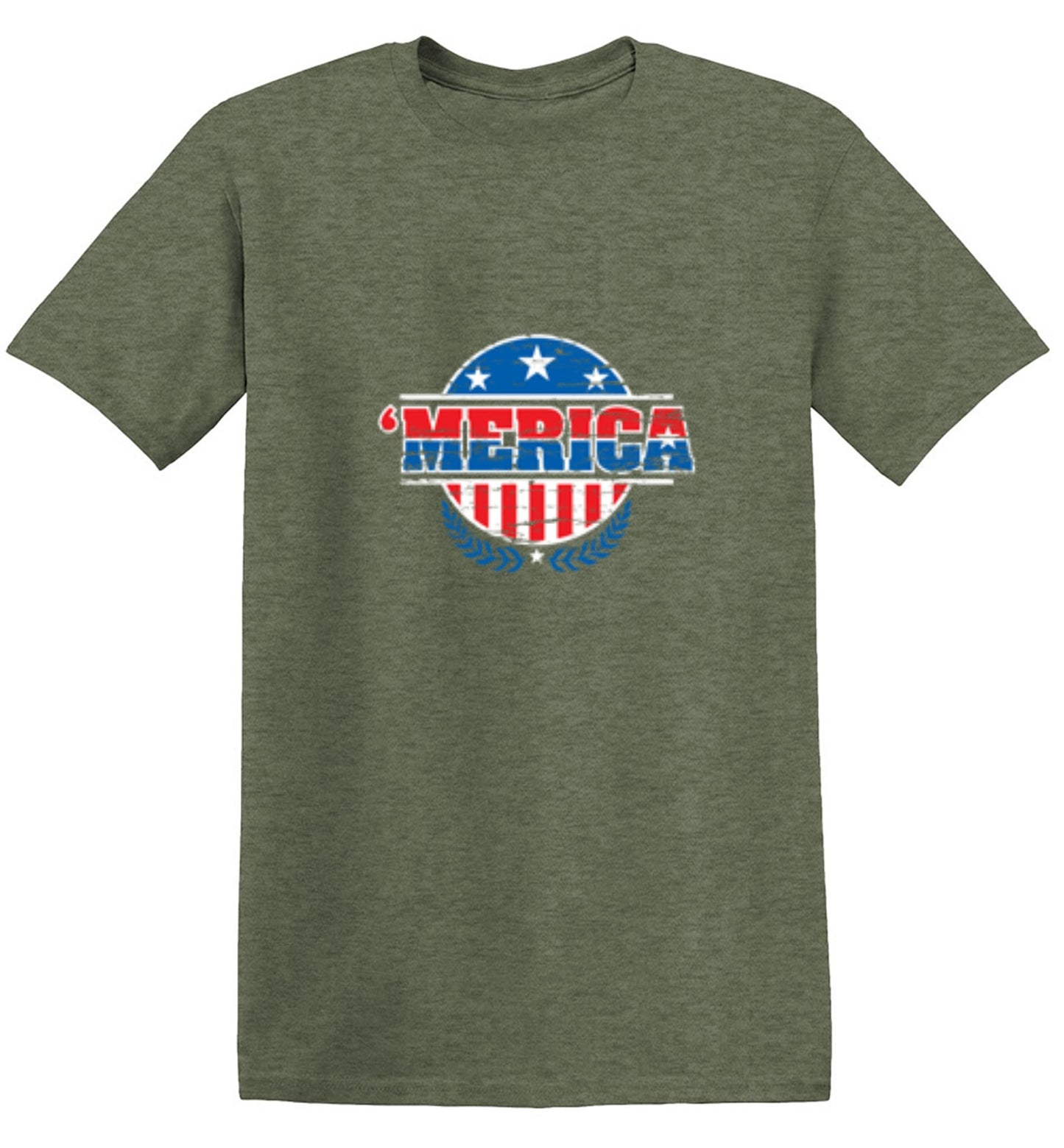 Funny T-Shirts design "MERICA! Patriotic T-Shirt!"