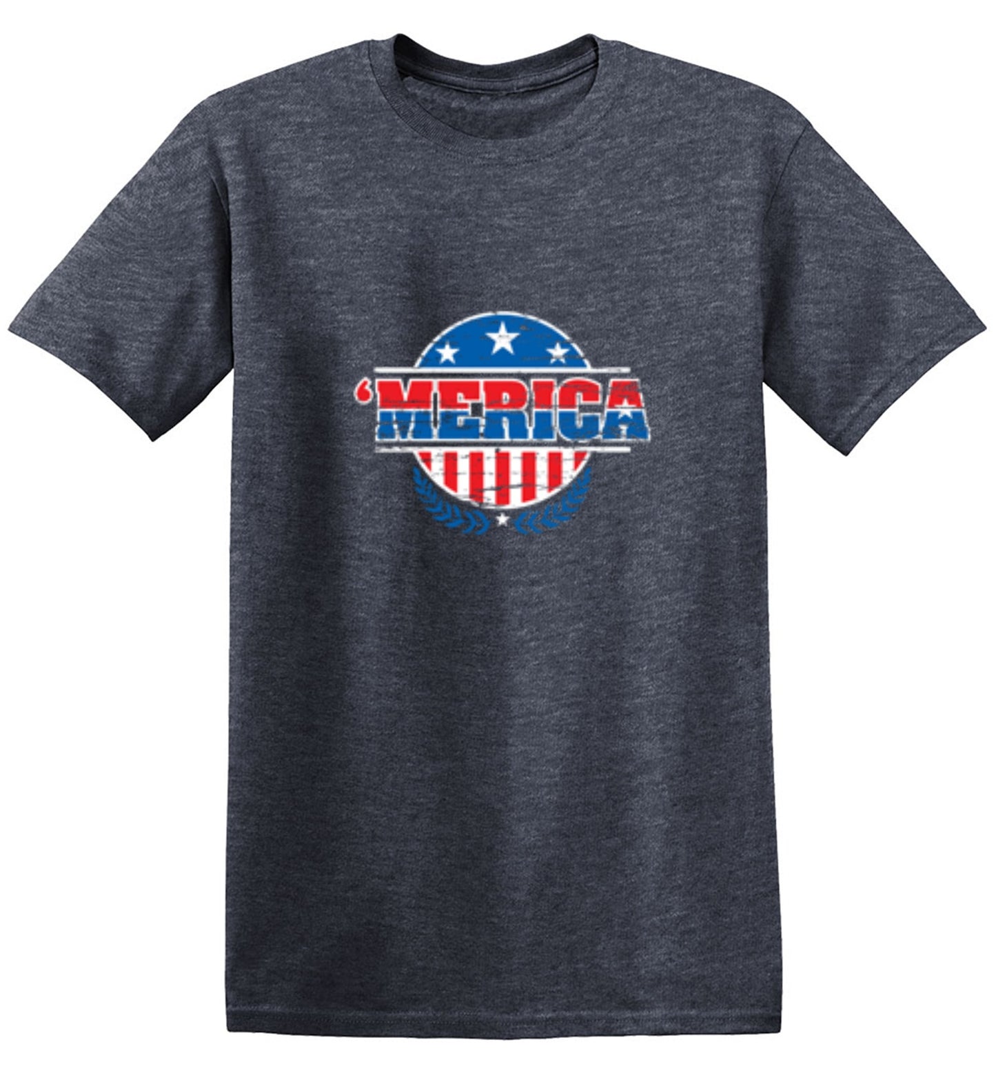 Funny T-Shirts design "MERICA! Patriotic T-Shirt!"