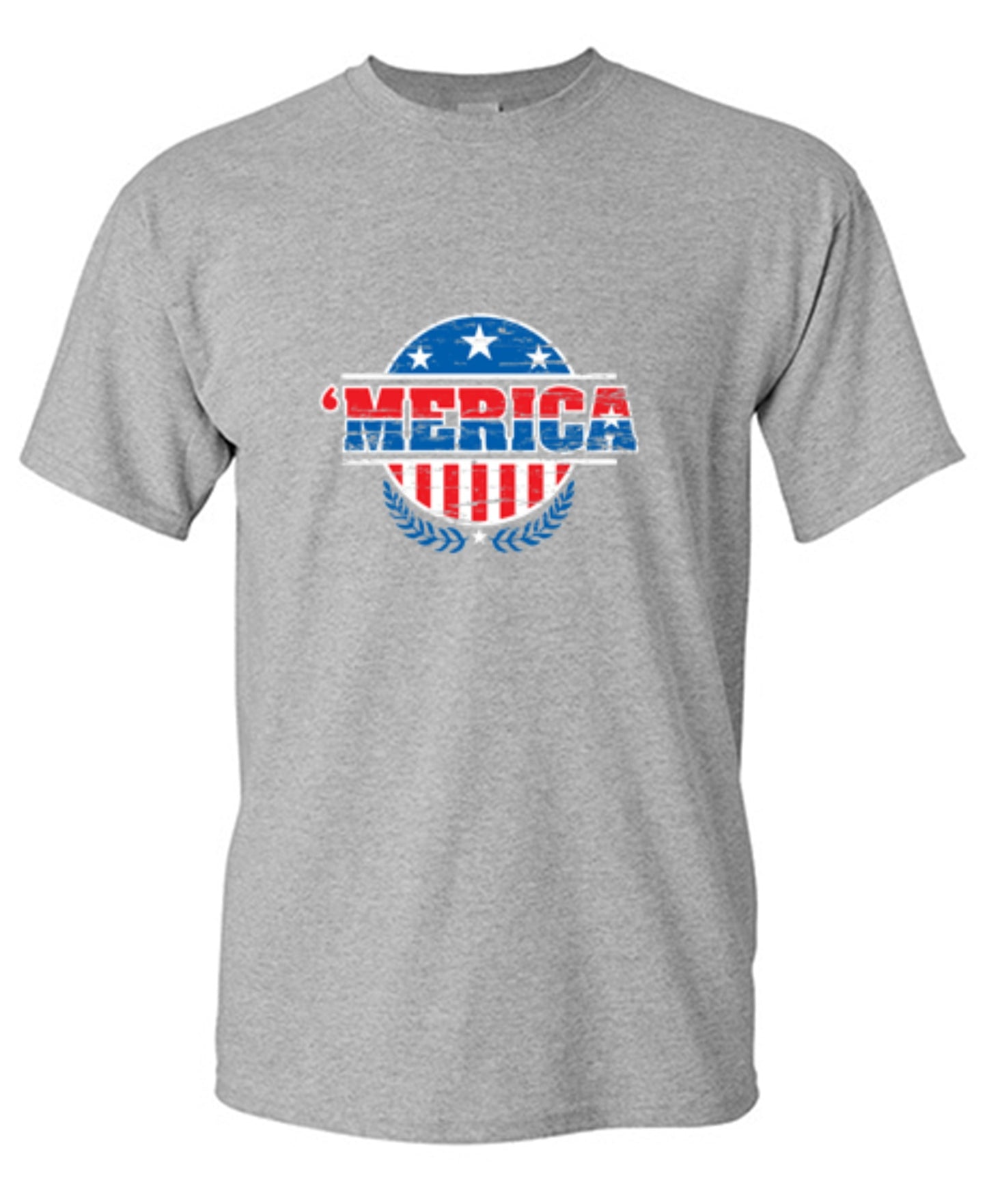 Funny T-Shirts design "MERICA! Patriotic T-Shirt!"