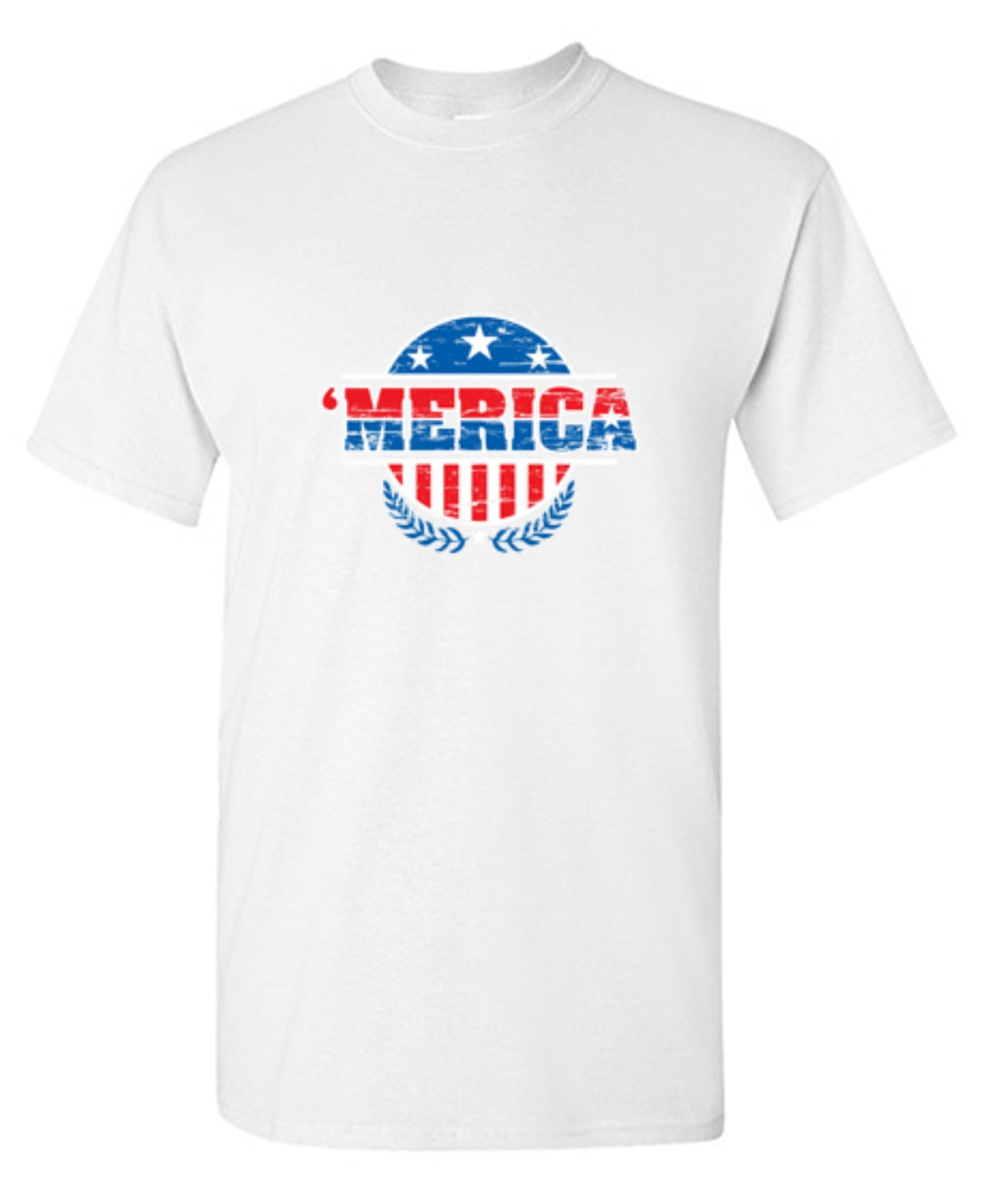 Funny T-Shirts design "MERICA! Patriotic T-Shirt!"