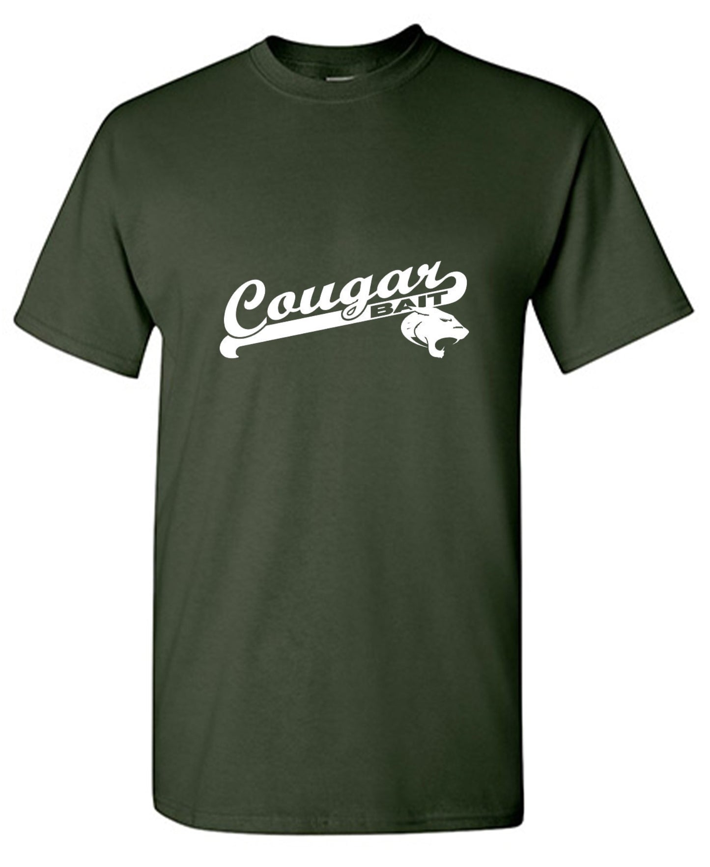 Funny T-Shirts design "Cougar Bait - Tall Tee"