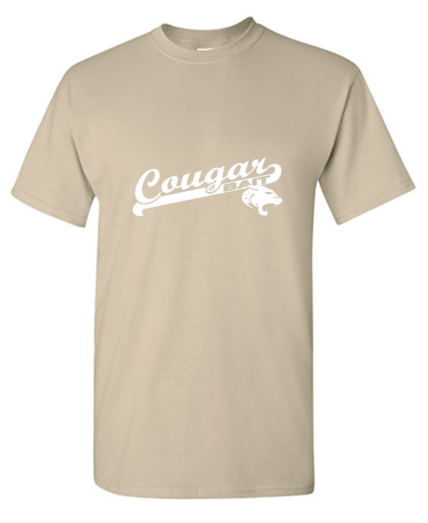 Funny T-Shirts design "Cougar Bait - Tall Tee"