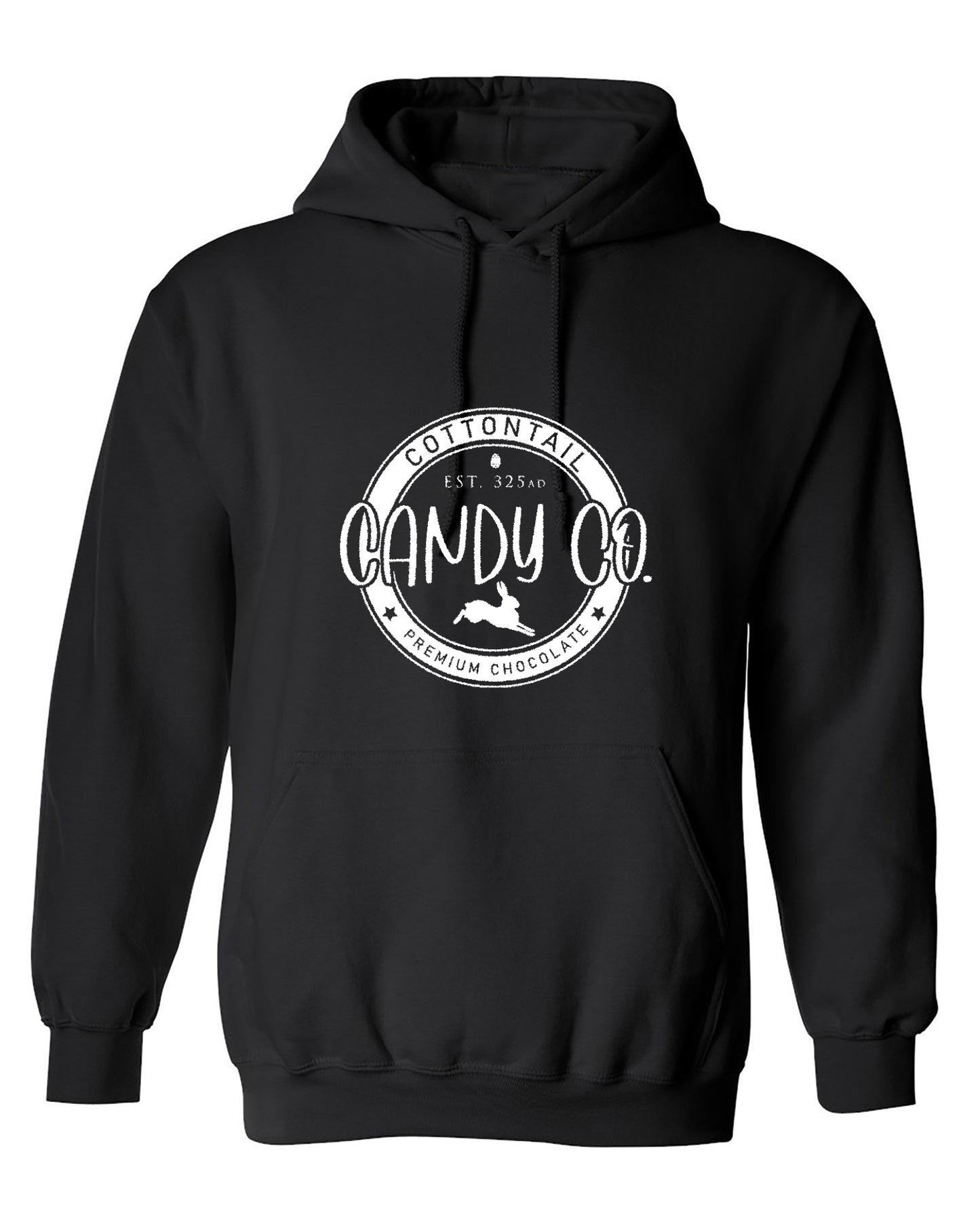 Funny T-Shirts design "Cottontail Candy Co. - Hoodie"