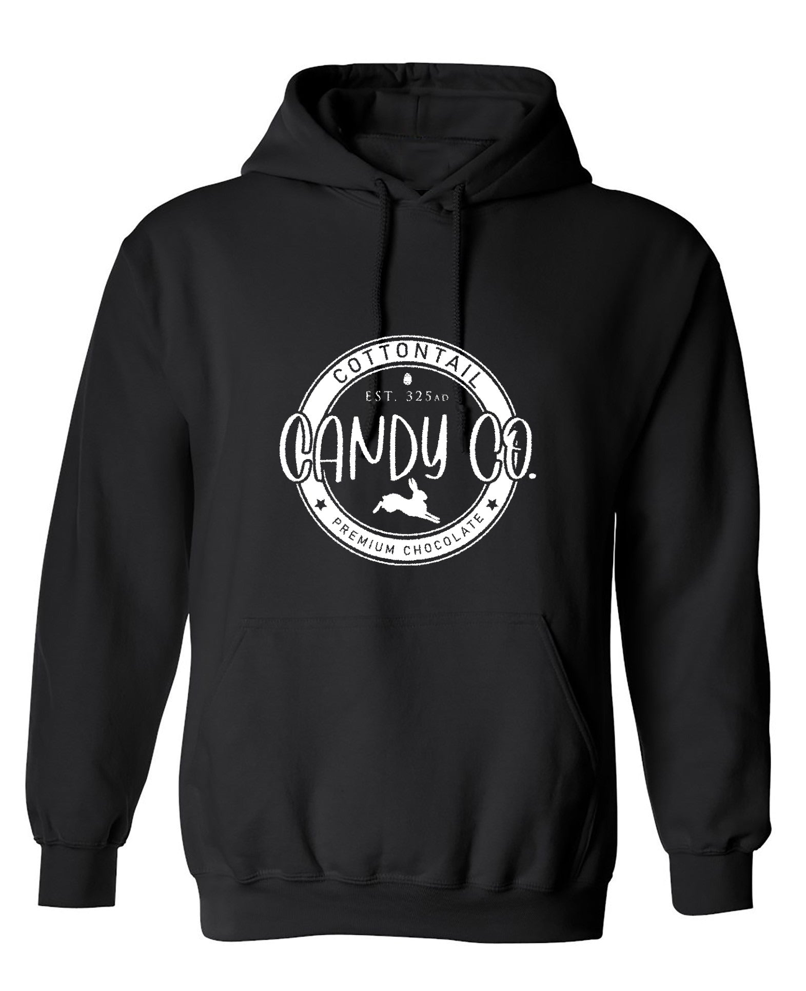 Funny T-Shirts design "Cottontail Candy Co. - Hoodie"