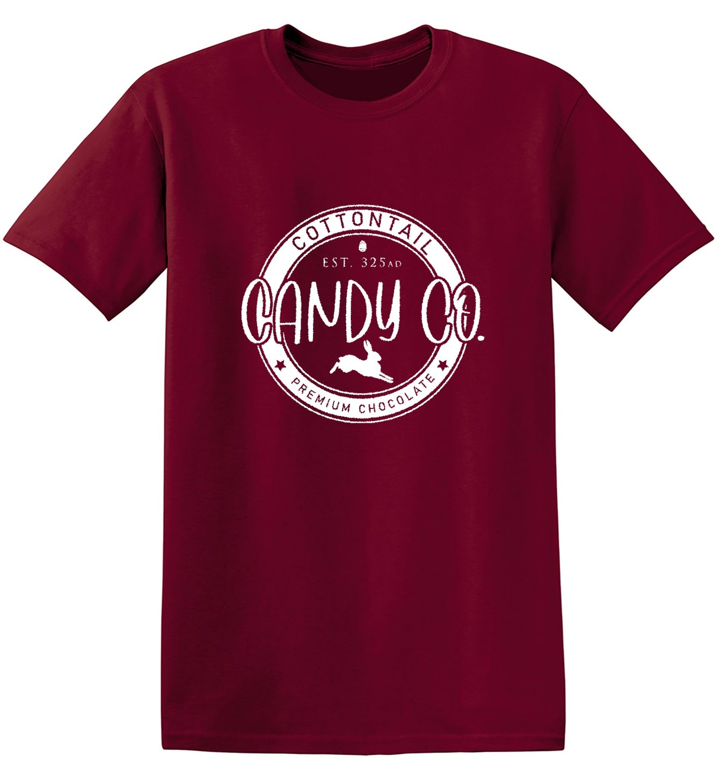 Funny T-Shirts design "Cottontail Candy Co. - Ring Spun Tee"