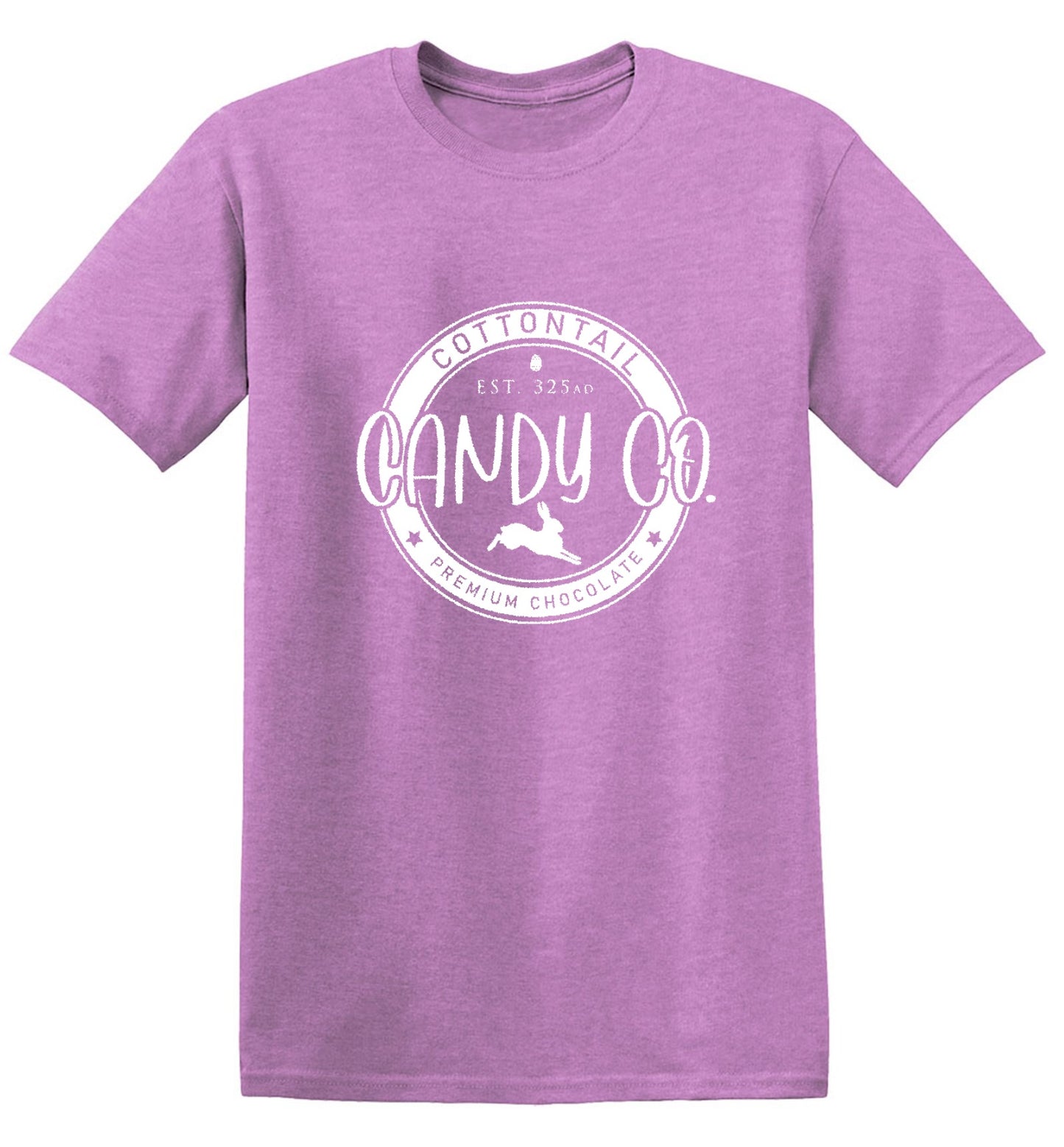 Funny T-Shirts design "Cottontail Candy Co. - Ring Spun Tee"