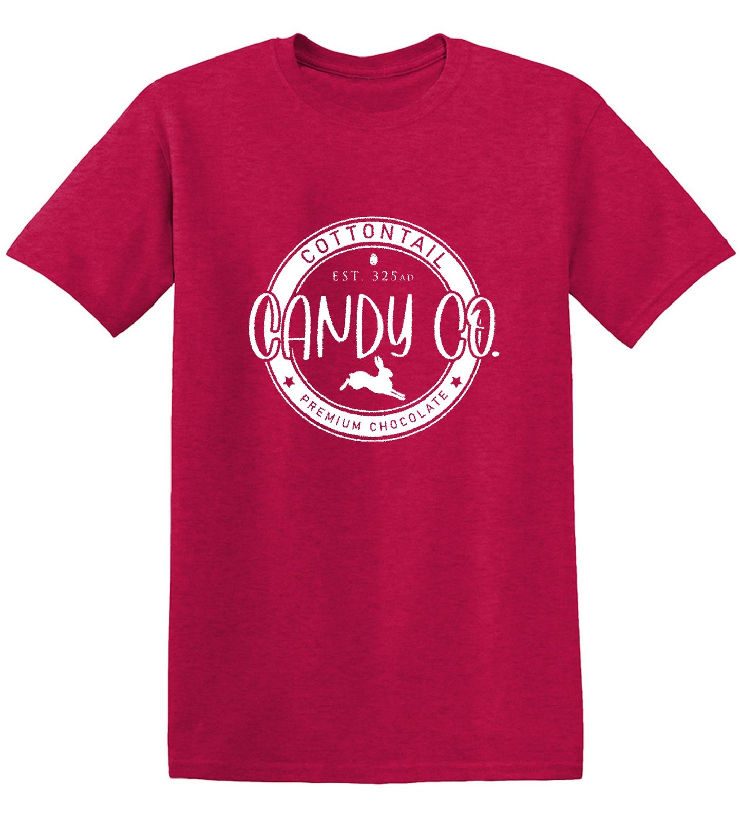 Funny T-Shirts design "Cottontail Candy Co. - Ring Spun Tee"