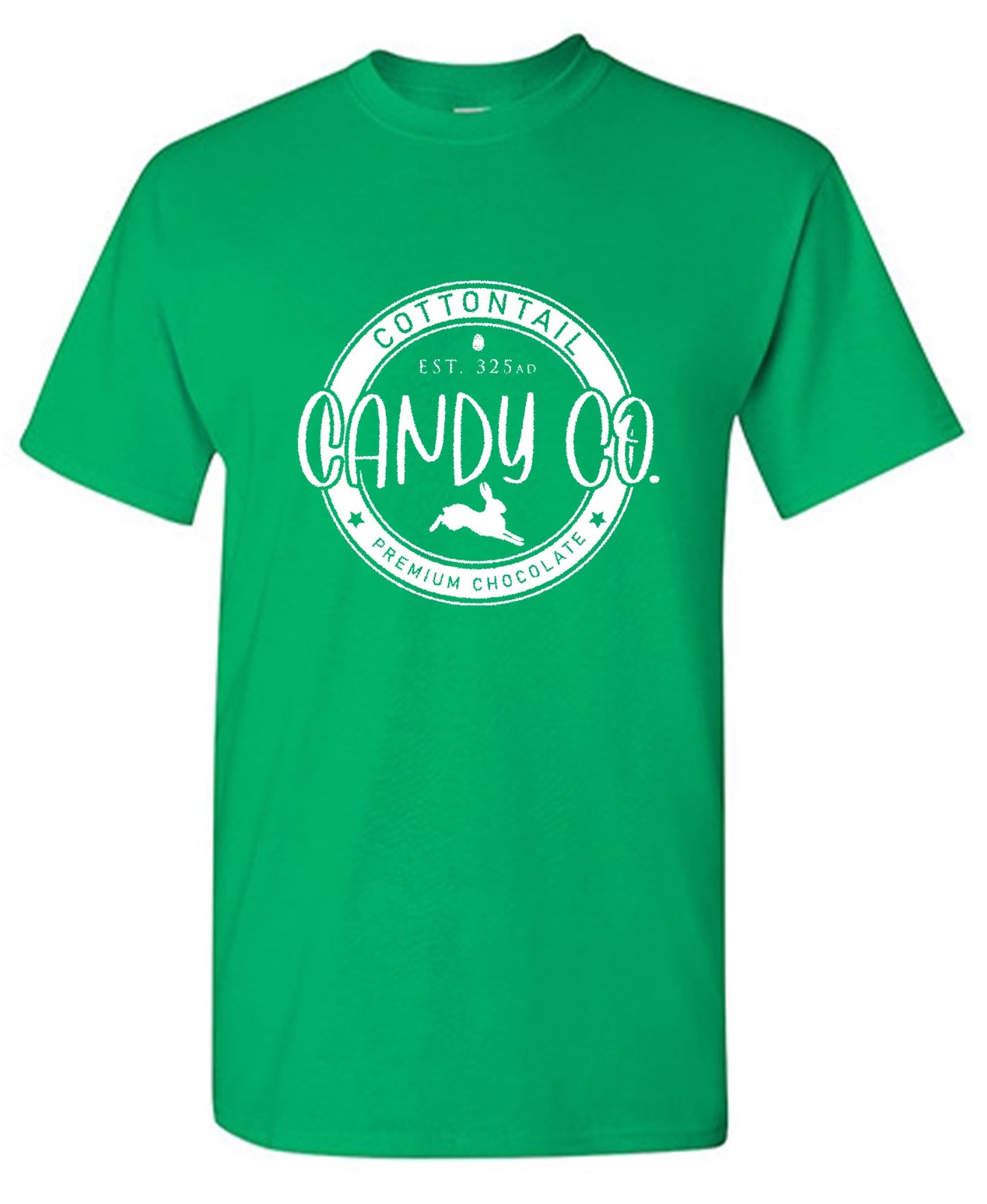 Funny T-Shirts design "Cottontail Candy Co. - Ring Spun Tee"
