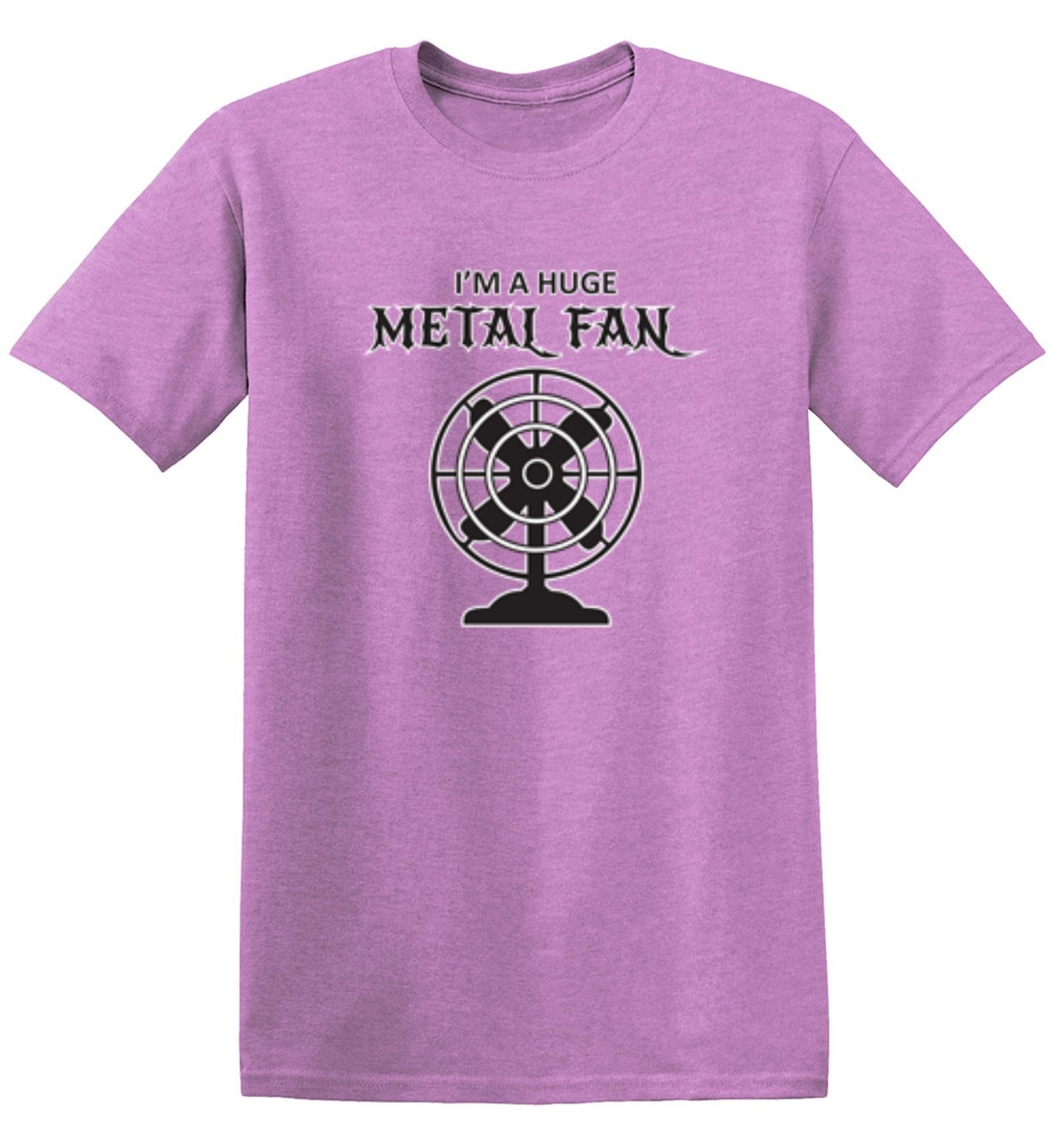 Funny T-Shirts design "I'm A Huge Metal Fan - Tall Tee"