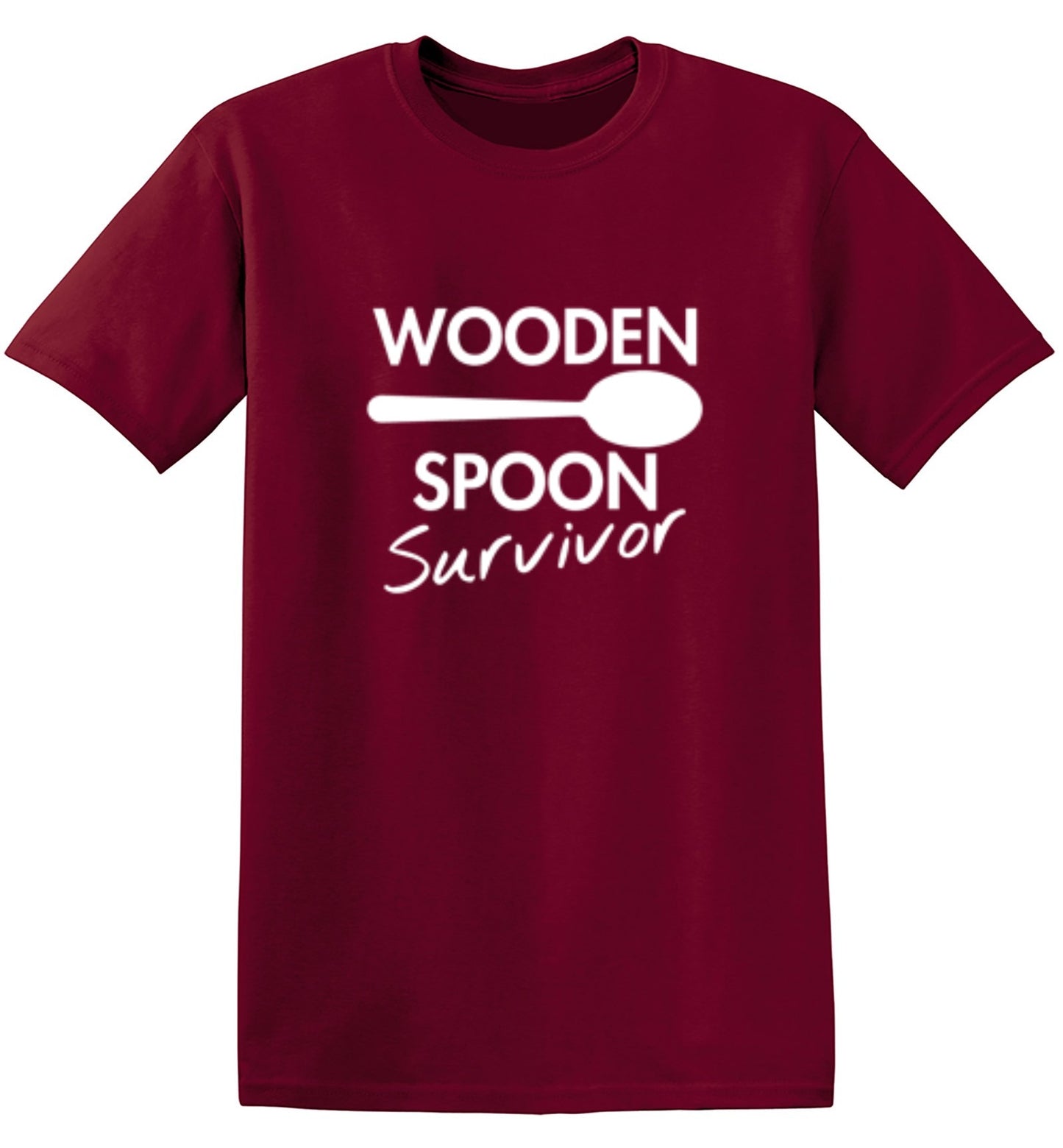 Funny T-Shirts design "Wooden Spoon Survivor"