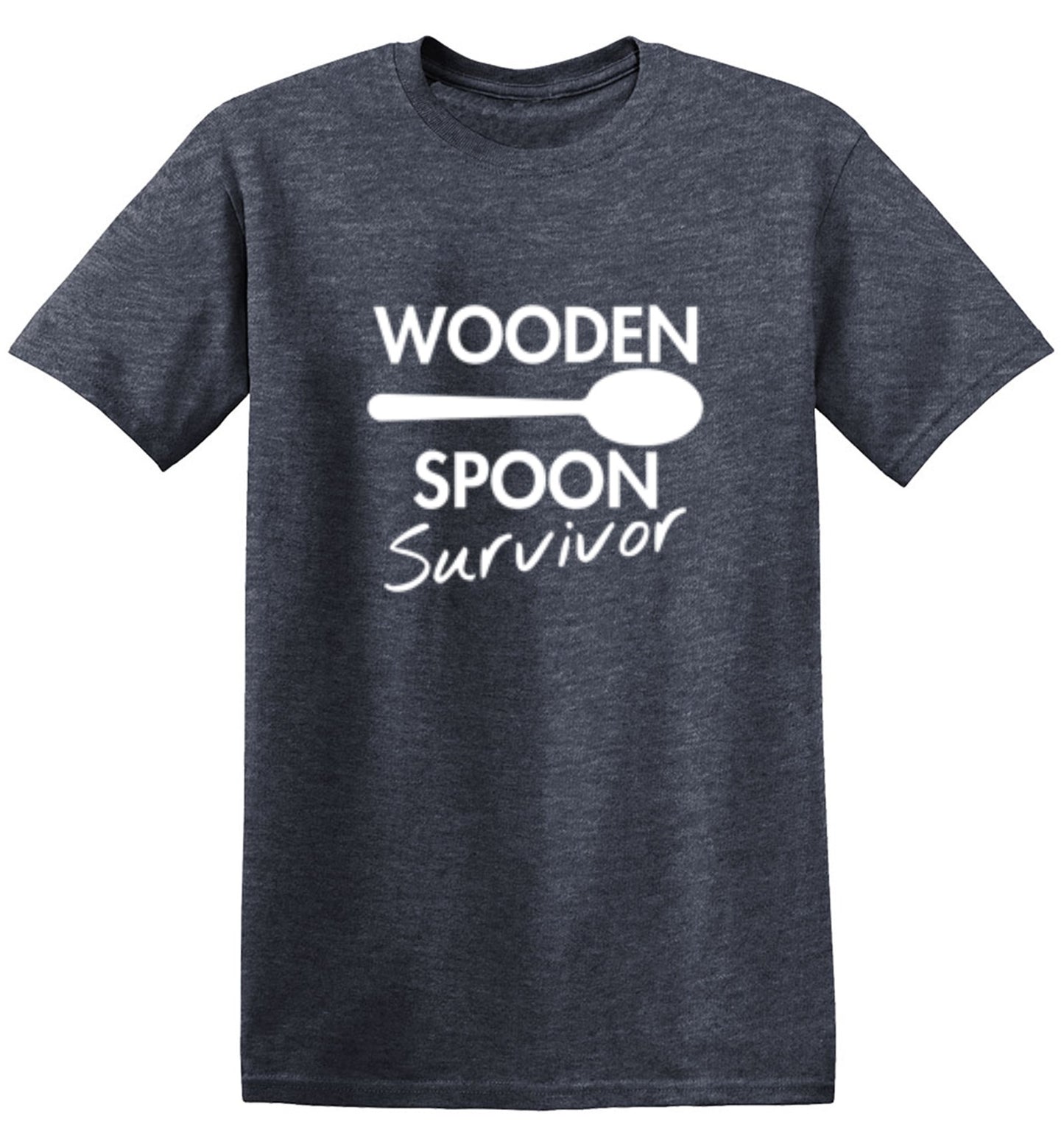 Funny T-Shirts design "Wooden Spoon Survivor"
