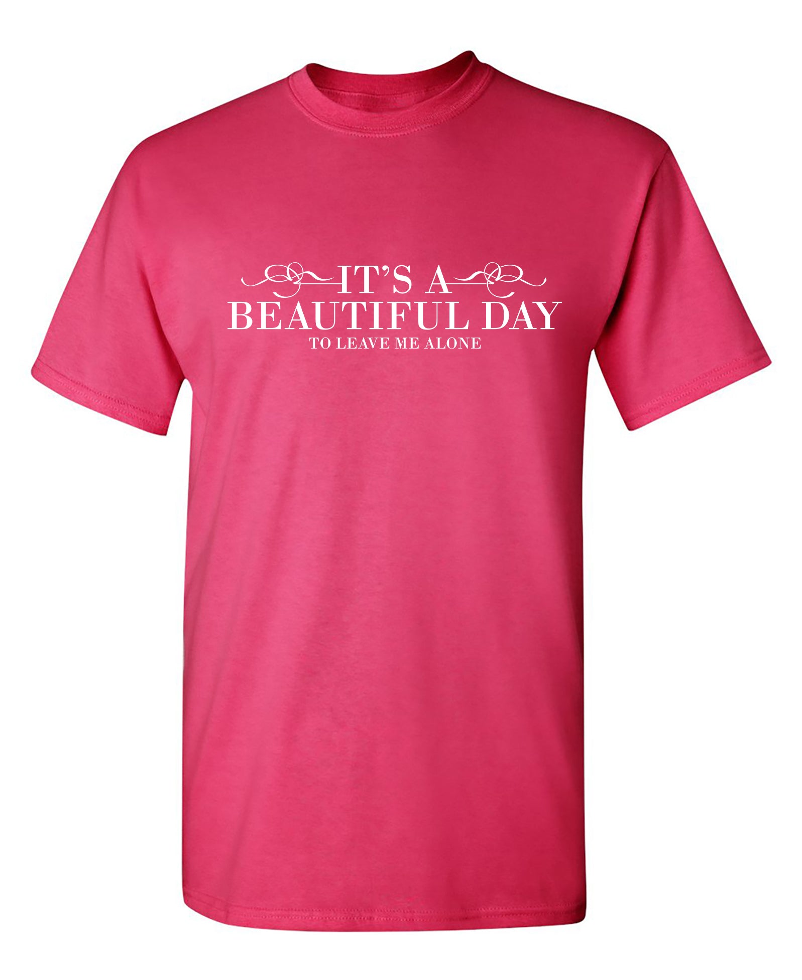 It's a Beautiful Day to Leave Me Alone - Funny T Shirts & Graphic Tees
