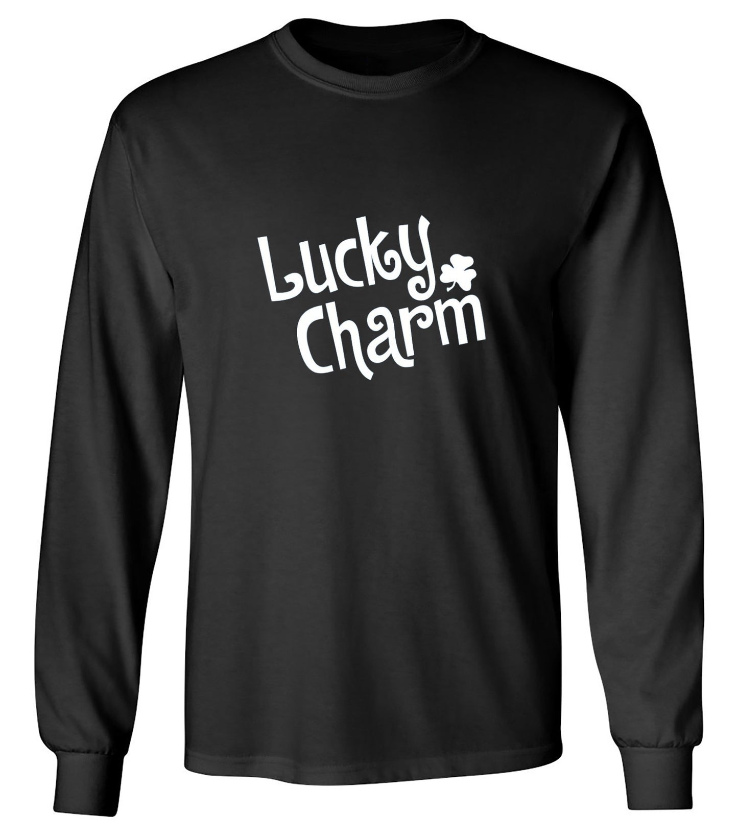 Funny T-Shirts design "Lucky Charm - Long Sleeve"