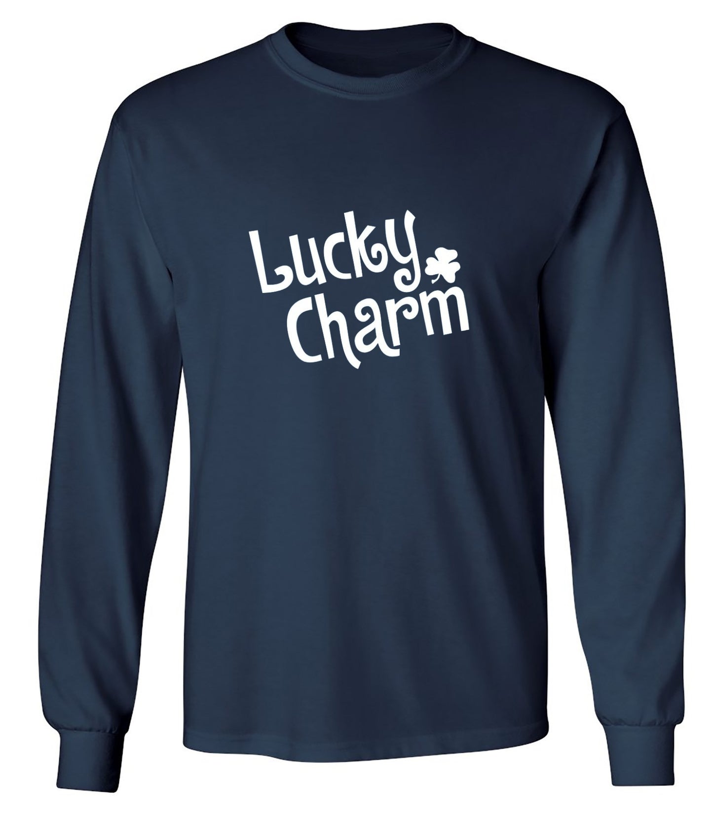 Funny T-Shirts design "Lucky Charm - Long Sleeve"