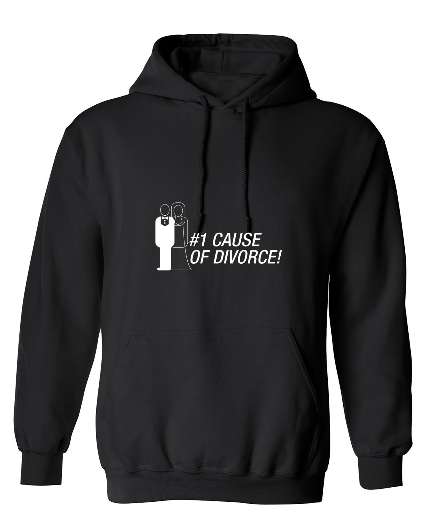 Funny T-Shirts design "#1 Cause Of  Divorce - Hoodie"