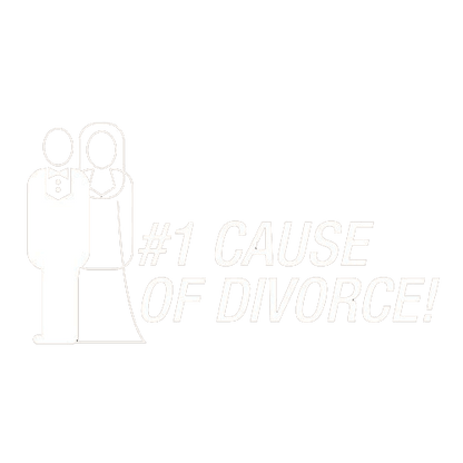 Funny T-Shirts design "#1 Cause Of  Divorce"