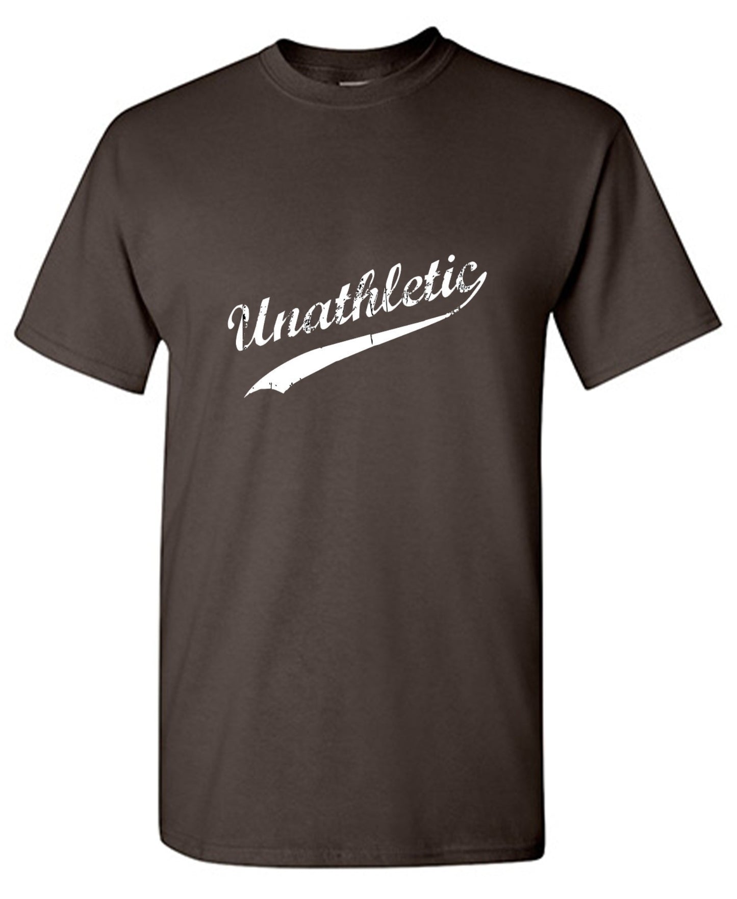 Funny T-Shirts design "Unathletic - Tall Tee"