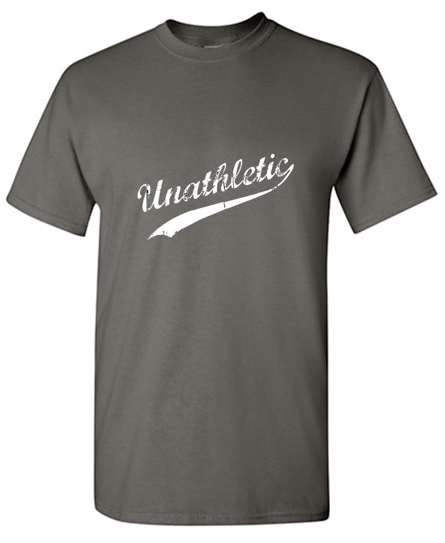 Funny T-Shirts design "Unathletic - Tall Tee"