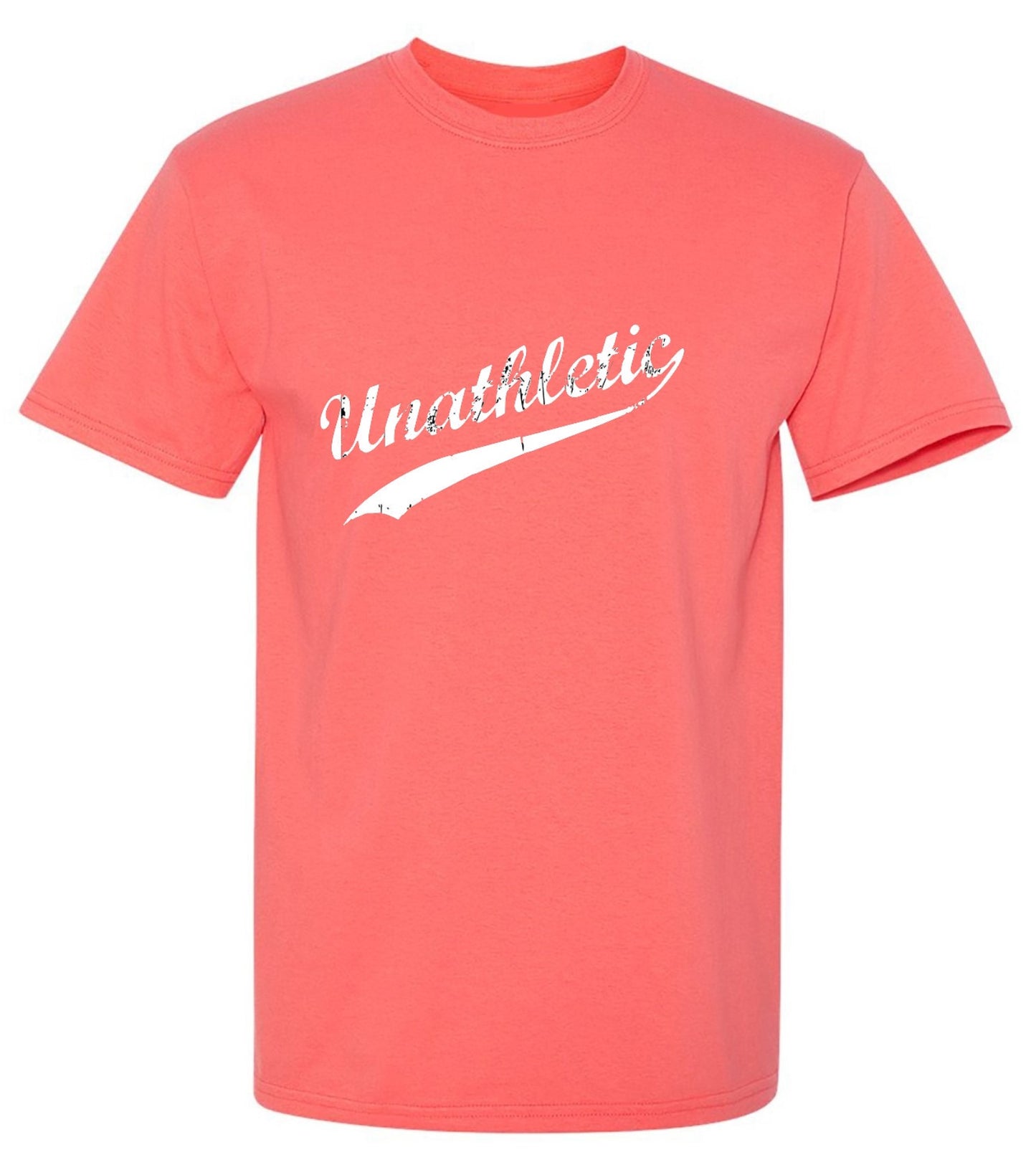 Funny T-Shirts design "Unathletic - Tall Tee"