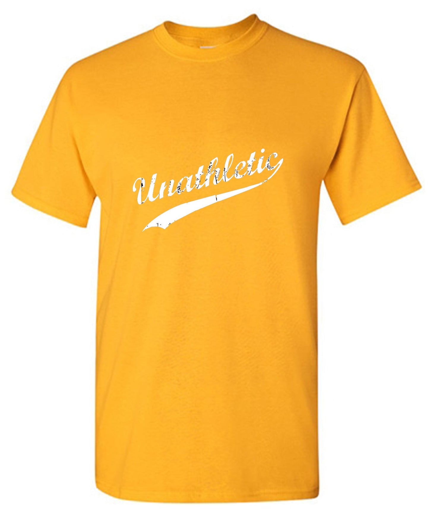 Funny T-Shirts design "Unathletic - Tall Tee"