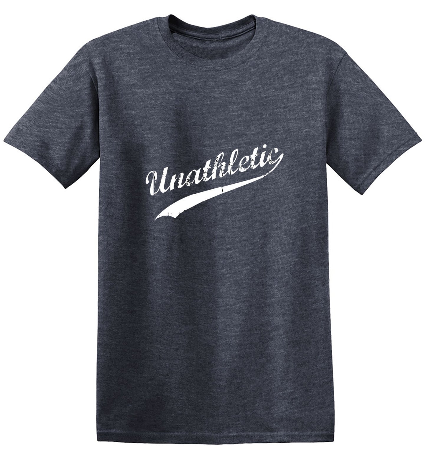 Funny T-Shirts design "Unathletic - Tall Tee"