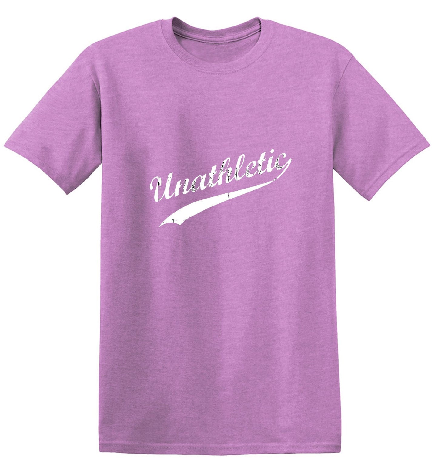 Funny T-Shirts design "Unathletic - Tall Tee"