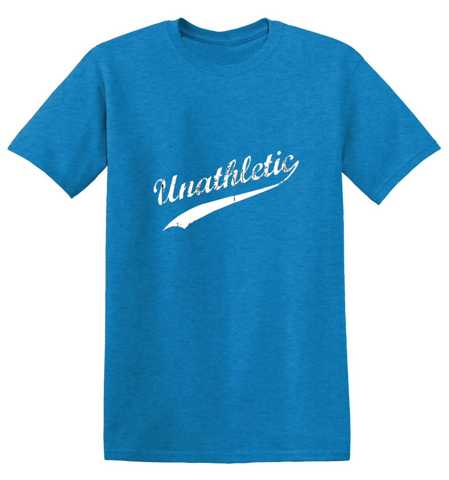 Funny T-Shirts design "Unathletic - Tall Tee"