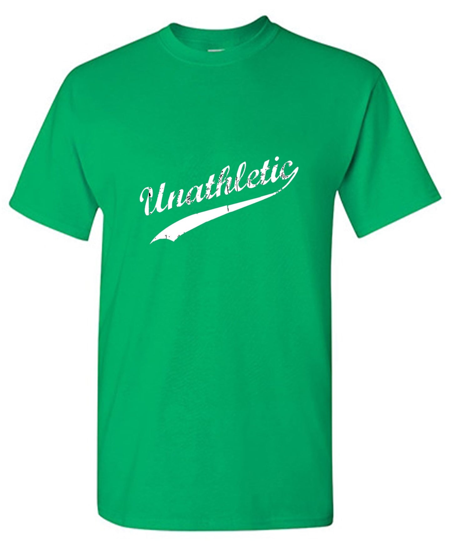 Funny T-Shirts design "Unathletic - Tall Tee"