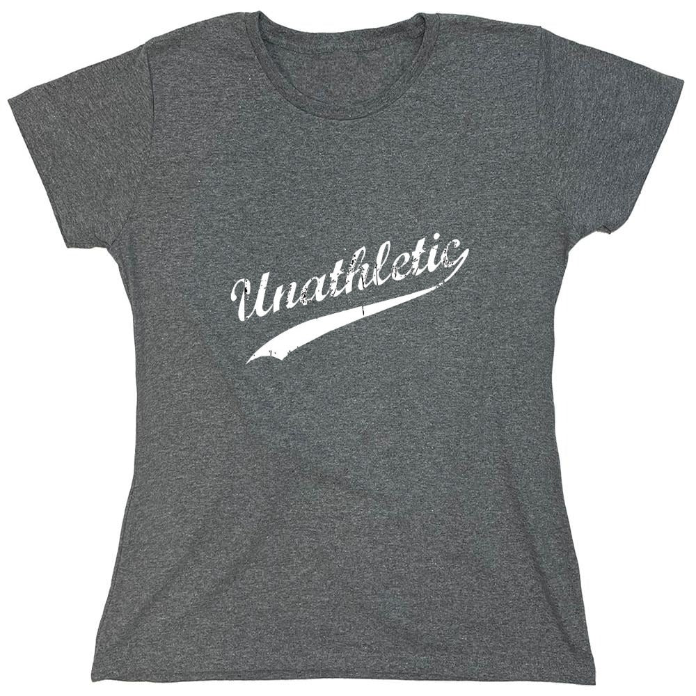 Funny T-Shirts design "Unathletic - Womens"