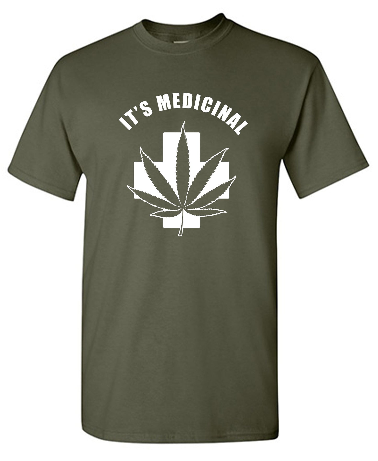 Funny T-Shirts design "It's Medicinal T-Shirt - Ring Spun Tee"